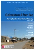 Galveston After Ike: Moving Together Towards A Full Recovery