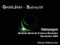 Gamejam Presentation Galapagos
