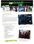 3D GameLab flyer