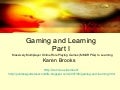Gaming And Learning
