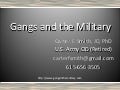 Gangs and the military 