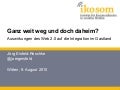 "Ganz weit weg und doch daheim? Auswirkungen des Web 2.0 auf die Integration im Gastland
