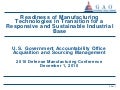 GAO Manufacturing Presentation