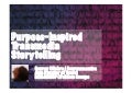 The Storytelling Mandala: Purpose Inspired Transmedia Storytelling