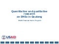 Gauteng sme study 2008