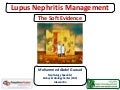 Lupus Nephritis Management (The Soft Evidence)