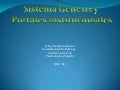 Sistema Génesis y portales institucionales.