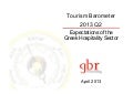 GBR tourism barometer 2013 Q2