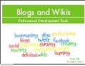 Using Blogs and Wikis for Professional Development