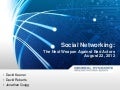 Social Networking: The Next Weapon Against Bad Actors