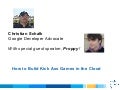 How to build Kick Ass Games in the Cloud