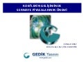 GEDİK YATIRIM- GELİŞEN İŞLETMELER PİYASASI EİB SUNUMU