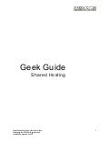 Geek Guide - Shared Hosting