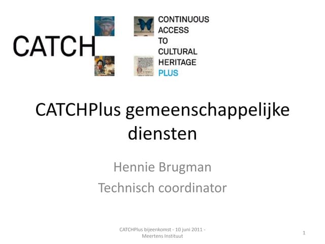 CATCHPlus diensten-10jun2011