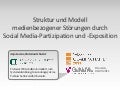 Struktur und Modell medienbezogener Störungen durch Social Media-Partizipation und -Exposition
