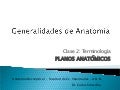Generalidades de anatomía