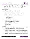 General Tips, Communicating and FAQ’s 