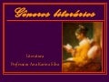 Generos literarios