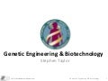 Genetic Engineering and Biotechnology