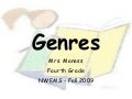 Genres
