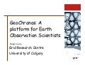 GeoChronos: A Platform for Earth Observation Scientists