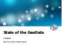 State of the Geodata
