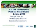 Taking Forward Curriculum for Excellence: To provide an up-date on national CfE developments with reference to role of the school librarian