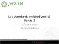 Geo web standards for biodiversity