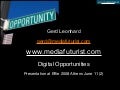Gerd Leonhard Effie 2008 Greece Keynote on Digital Media Opportunities 