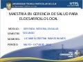 Gerencia integral en salud