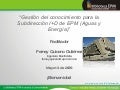 Gestión del Conocimiento Agua - Energía
