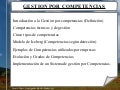 Gestión por Competencias laborales