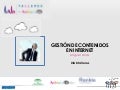 Gestion de contenidos en Internet