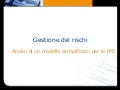 Gestione dei rischi: analisi di un modello semplificato per le PMI
