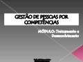 Gestão por Competência
