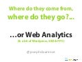 Web Analytics 101 - Getaway Travel Blog Conference 2012