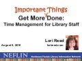 Get More (important things) Done