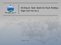 Getting an open systems cloud strategy right the first time linthicm