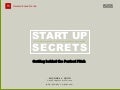 Getting behind the Perfect Pitch - Harvard Innovation Lab Workshop