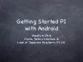 Getting started pi with android
