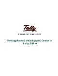 Getting started with support centre | Tally.NET Services | Tally Downloads | Tally Tips
