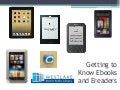 Getting to know ebooks and ereaders