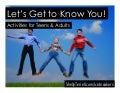 10+ Getting to Know You Activities for Teens & Adults