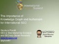 Knowledge Graph and Authorrank iss smx