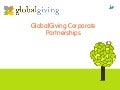 Benefitting from GlobalGiving&rsquo;s Corporate Relationships