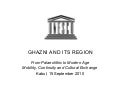 Ghazni And Its Region - An Archaeological Overview