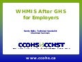 WHMIS After GHS for Employers