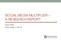 Social Media Goes Multi-platform
