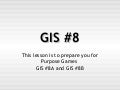 GIS #8