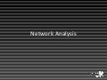 Network Analysis in ArcGIS
